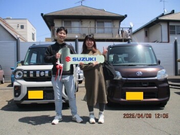 加古川市N様スペーシアギア納車式！