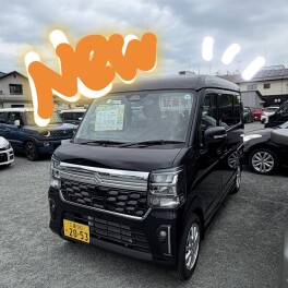 新型エブリイワゴン試乗車ございます！！
