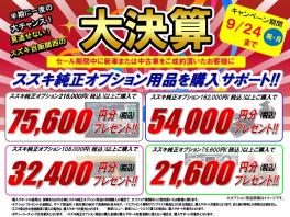 ☆スズキ自販関西の大決算☆