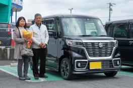 ☆スペーシアカスタム☆納車ありがとうございました！