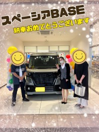 スペーシアベース納車しました！！