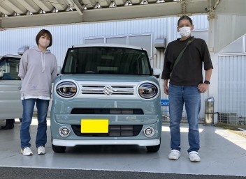 Y様　ワゴンRスマイルご納車おめでとうございます！