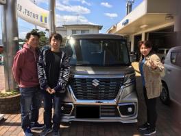 ご納車☆スペーシアカスタム
