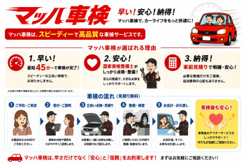 マッハ車検ってどんなの？