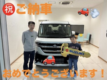 スペーシアからスペーシアカスタムへ！！