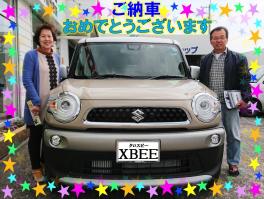 ✿H様 クロスビー納車させていただきました✿