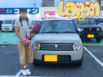 ラパン納車しました♪