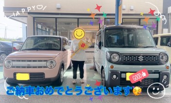 T様、念願のスペーシアギア納車！