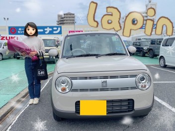 ラパン納車しました♪