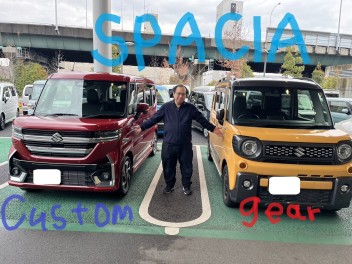 T様☆スペーシアカスタム納車させていただきました！