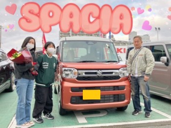 新型スペーシア納車しました★