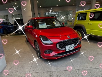 カッコいい新型スイフト来ました！！