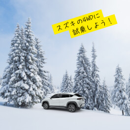 今週はスズキの4WDに試乗しよう！