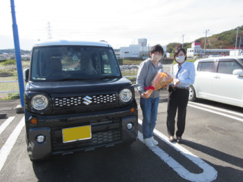 新車スペーシアギアご納車です！