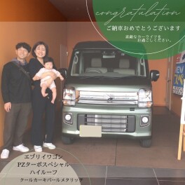 エブリイワゴン　ご納車おめでとうございます！！