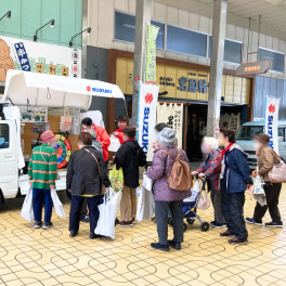 岩国中通り商店街　軽トラ新鮮組！　へ参加しました！　次回は3月17日(日）開催！