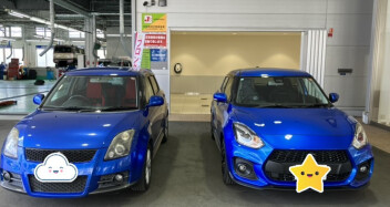 スイフトスポーツ納車しました！！