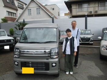 明石市Y様エブリイワゴン納車式！