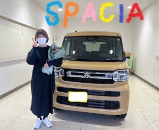 H様☆スペーシア納車させていただきました