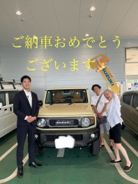 ジムニーシエラ納車