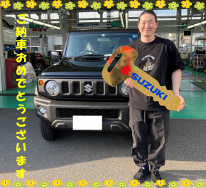 ジムニーシエラ ご納車おめでとうございます♪