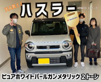 大人気！！スズキのハスラー(*'▽')