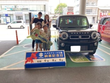 ☆★☆　Ａ様 ハスラーご納車です！　☆★☆