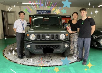 ジムニーシエラご納車させていただきました。