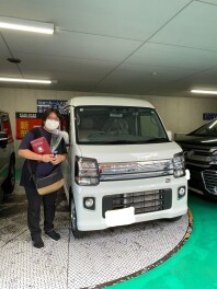 エブリイワゴンご納車させていただきました！！