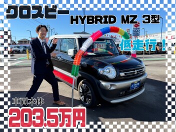 ☆今週の入荷情報☆　～クロスビー ＨＹＢＲＩＤ　ＭＺ　３型　全方位カメラ　追従機能付きクルコン～