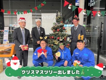 クリスマスツリーを出しました♪