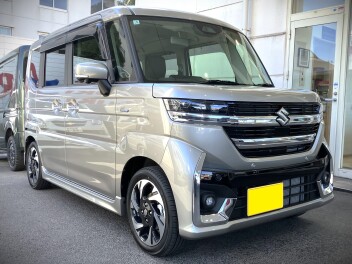 富津市にお住まいのK様にスペーシアカスタム XSターボをご納車いたしました。