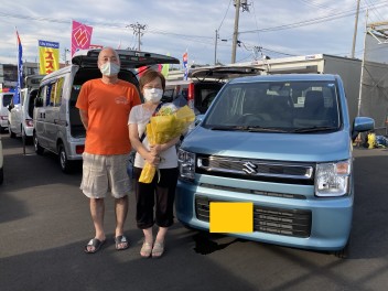 ワゴンＲのご納車、おめでとうございます！