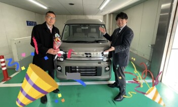 エブリイワゴンご納車させていただきました