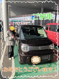 ＭＲワゴン納車しました！