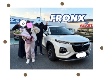 ~　FRONX納車しました　~