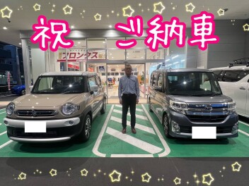 クロスビー納車しました