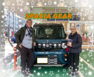 スペーシアギアお乗り換え！！