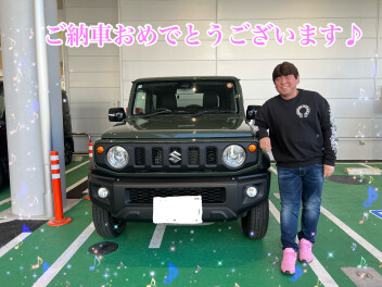 ジムニーシエラご納車しました