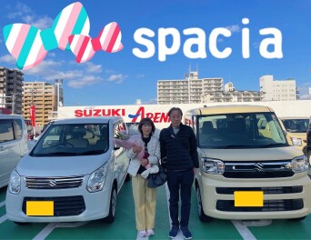 スペーシア納車しました♪