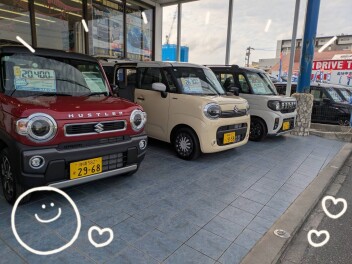 週末はぜひスズキのお店へ！