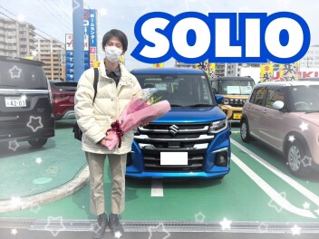 ソリオ納車☆彡