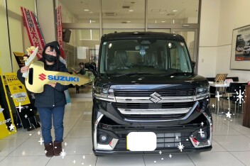 スペーシアカスタムのご納車✨