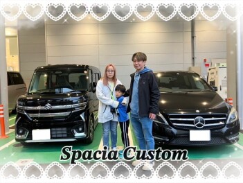 スペーシアカスタムご納車！！