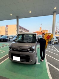 ４月からの新入社員が納車しました！