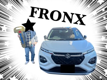 フロンクスご納車おめでとうございます✨