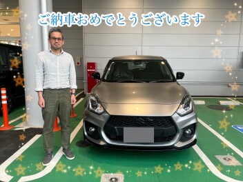 スイフトスポーツご納車しました
