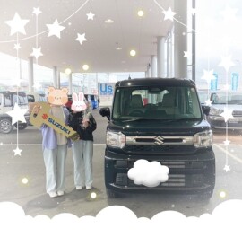 スペーシアご納車おめでとうございます✨