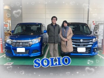 新型ソリオご納車！