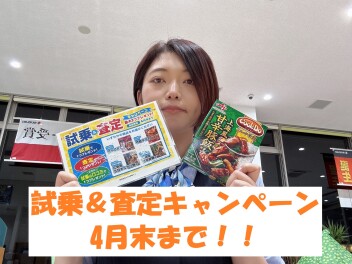 まだまだキャンペーンしてます！！！！！
